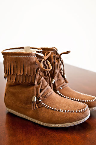 Log Cabin Moccasins