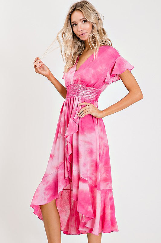 Sunkissed Tie-Dye Dress