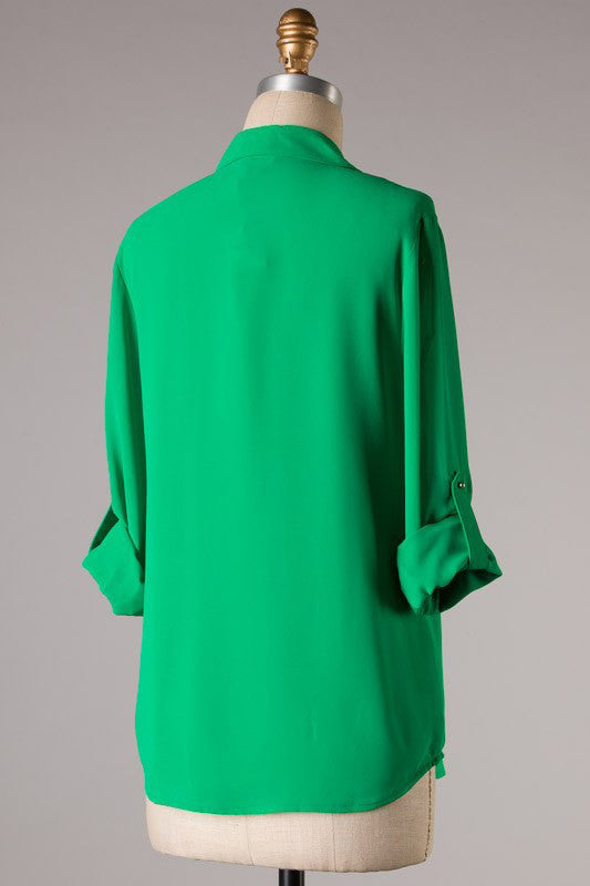 In A Meeting Top- Coral