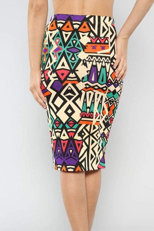 Eccentric And Edgy Pencil Skirt