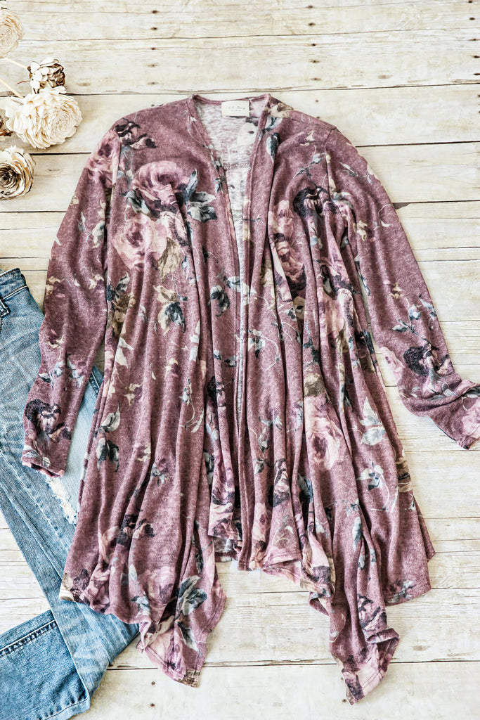 MAREN FLORAL CARDIGAN