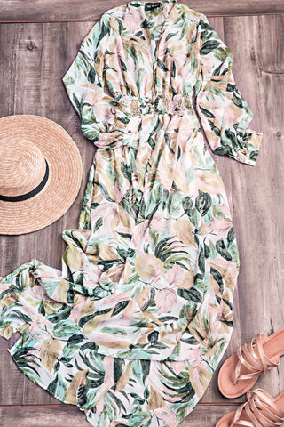 Island Sunset Maxi Dress