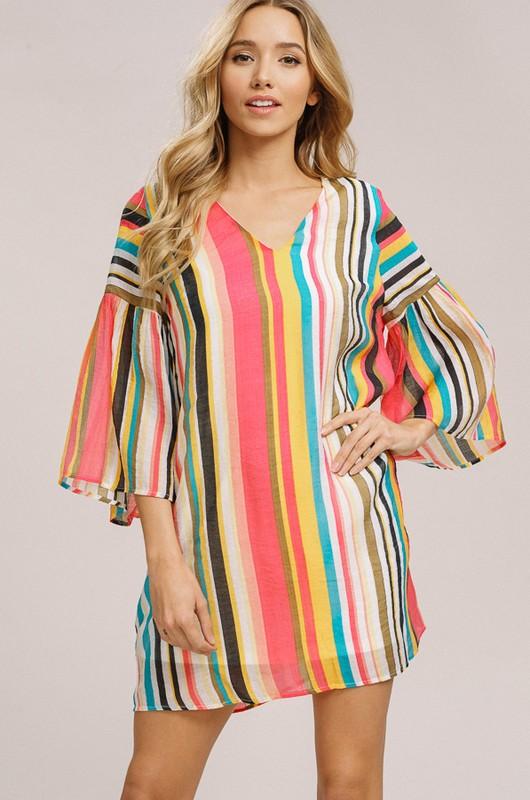Sweet Melody Striped Dress