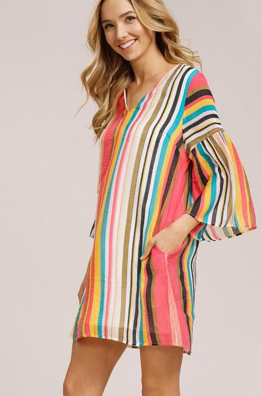 Sweet Melody Striped Dress