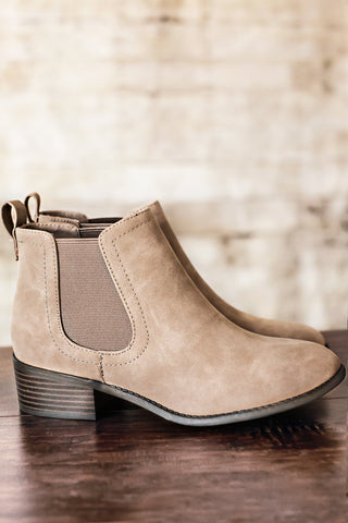 Heritage Ankle Boots-Natural