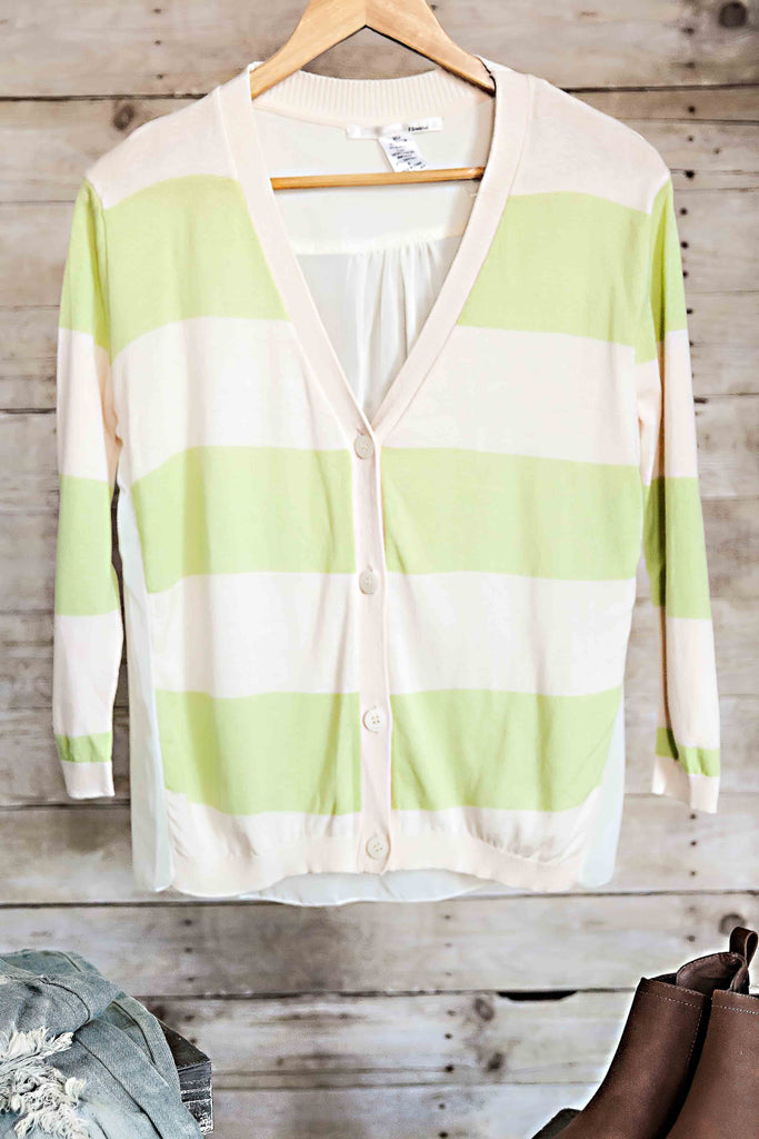 Leia Striped Cardigan