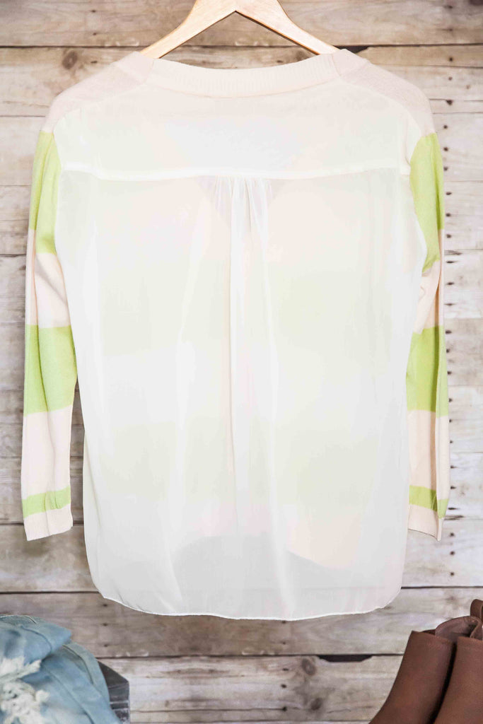 Leia Striped Cardigan