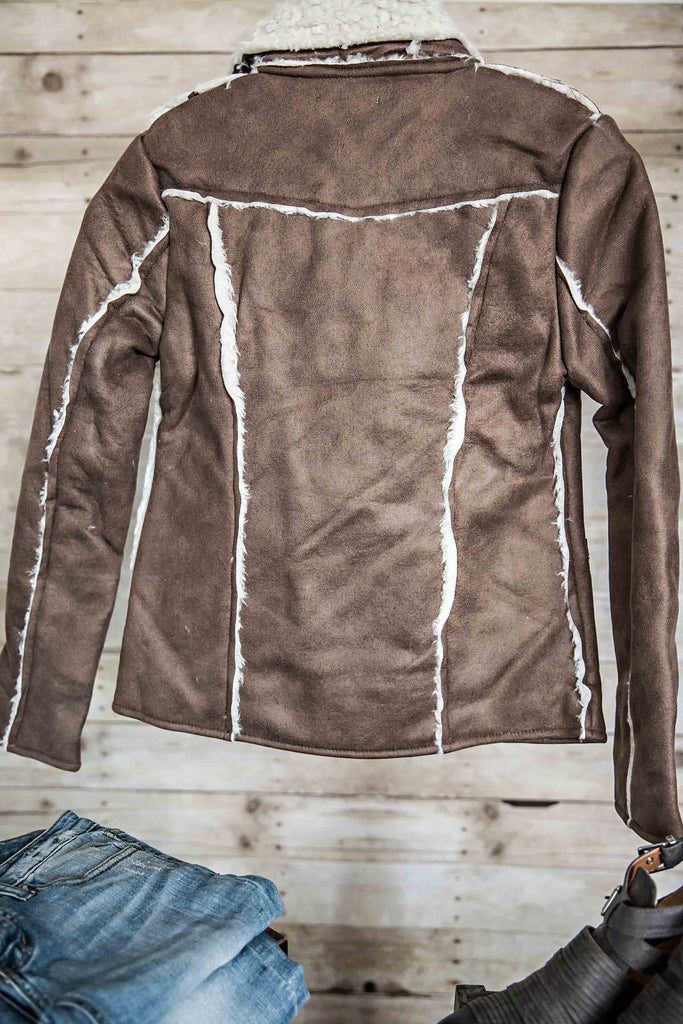Mila Jacket-Brown