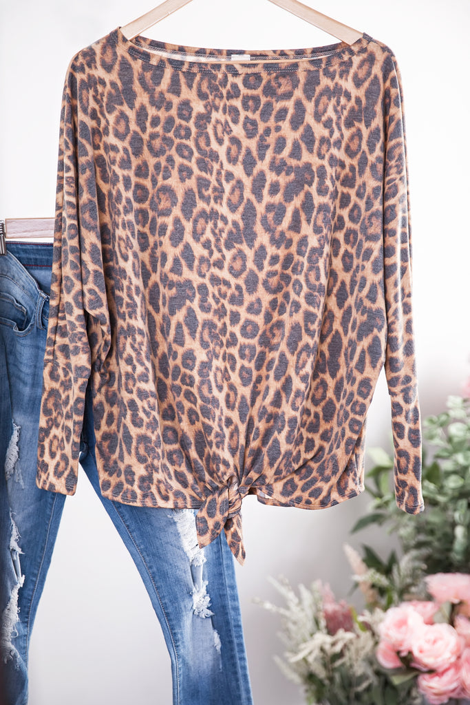 Leopard Print Top