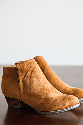 Monty Ankle Boots-Tan
