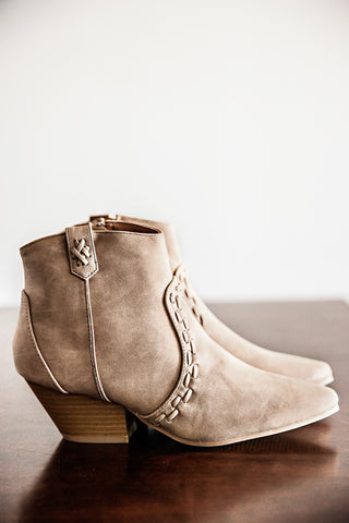 Lucas Western Ankle Boots