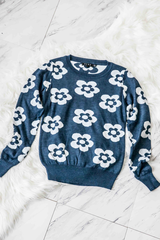 Floral Sweater