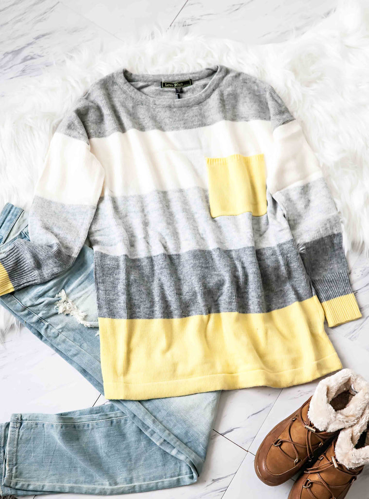 Multi-Color Striped Sweater-2