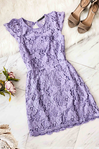 First Impressions Dress-Lilac