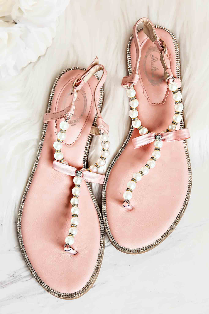 Style Me Pretty Pearl Sandals