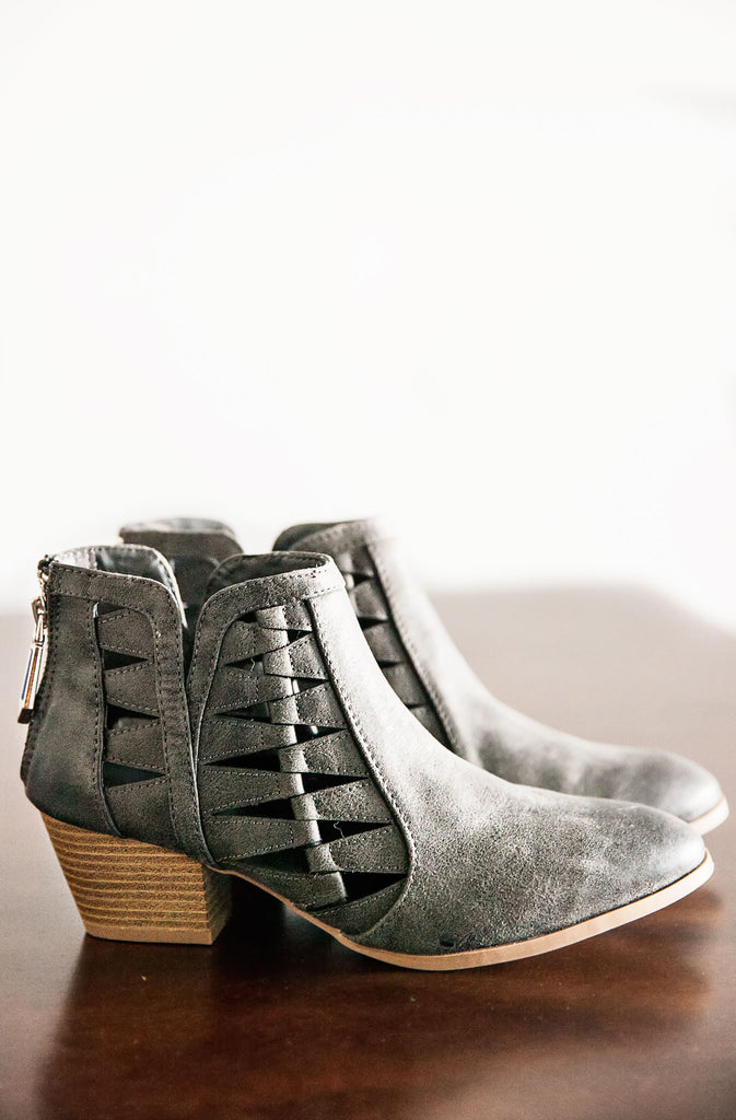 Bandit Booties-Grey