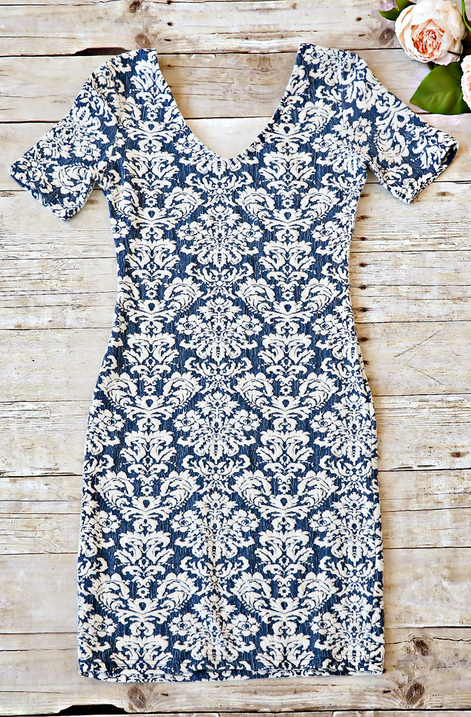 Best Of Me Dress-Blue