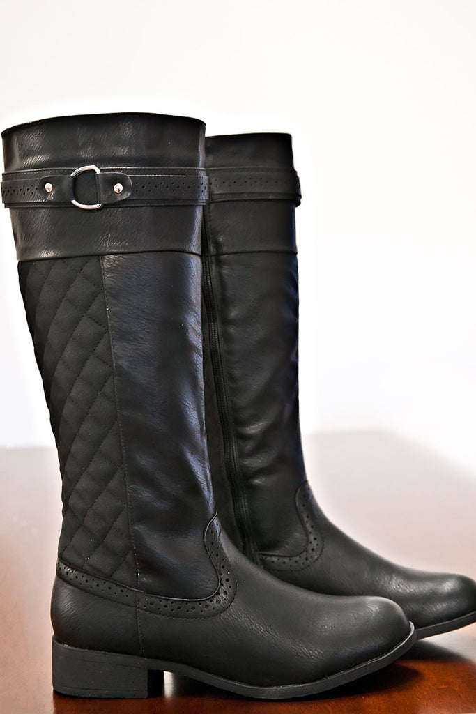 Fossil Creek Boots-Black