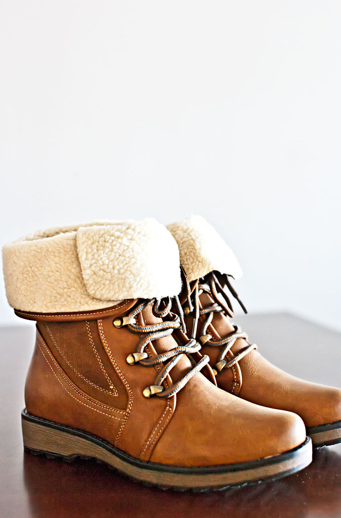 Campfire Boots-Cognac