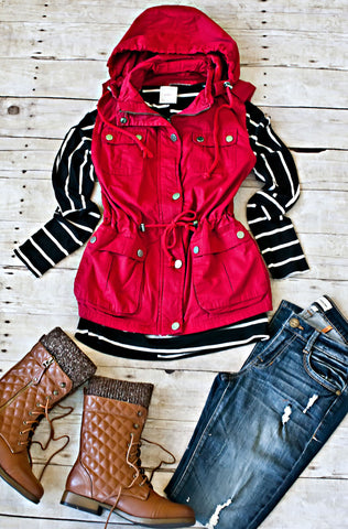 Fleetwood Vest-Red