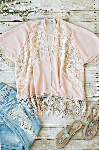 Jules Kimono-Blush