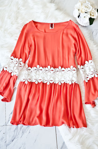 Lovely Top-Coral