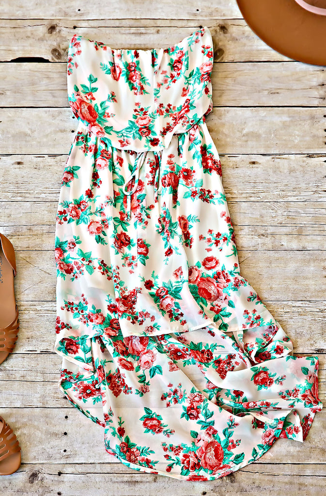 Making Waves Floral Dress