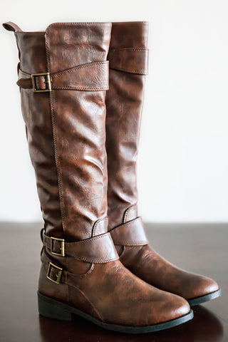 Michela Boots-Cognac