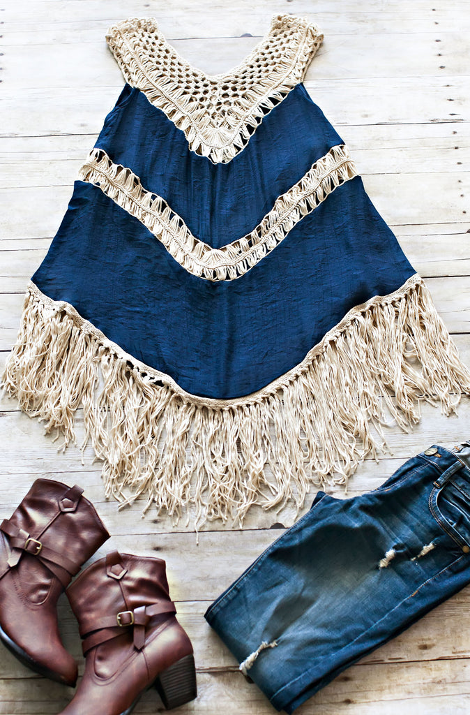 Come As You Are Top-Navy