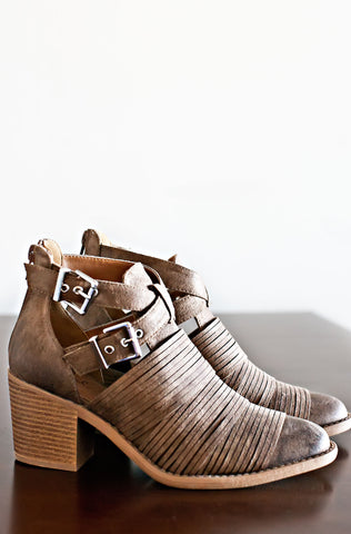 Off Road Booties-Taupe