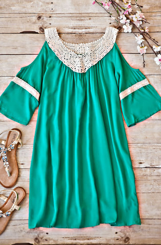 Really Lovely Open Shoulder Dress