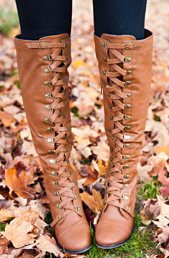 Oxford Lace Up Boots