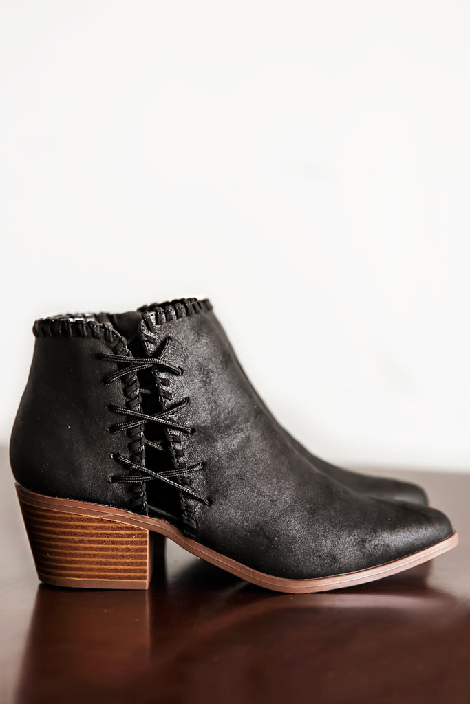 Revere Ankle Boots-Black
