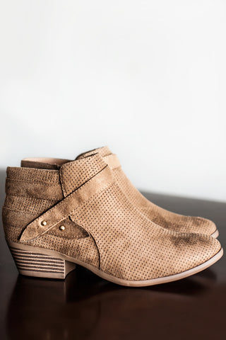 Wren Ankle Boots-Tan