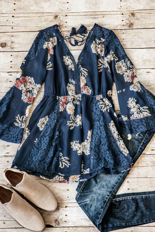 Floral Semi-Sheer Top