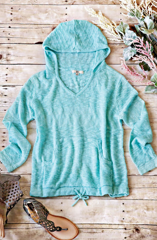 Emmi Hoodie-Aqua