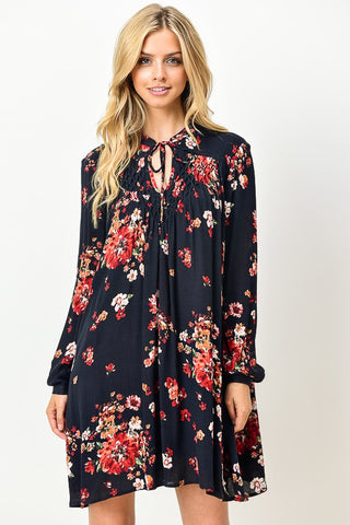 Boho Floral Dress