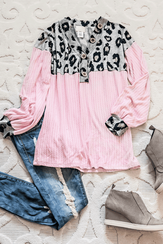 Completely Into It Top-Blush