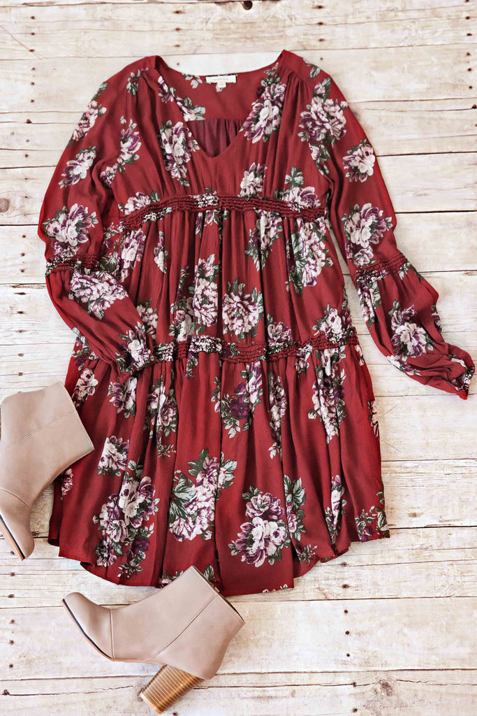 Loose Fitted Floral Dress