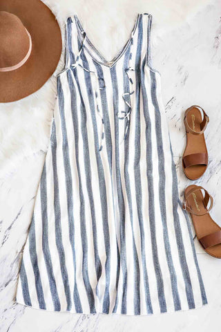 Along The Tides Striped Dress