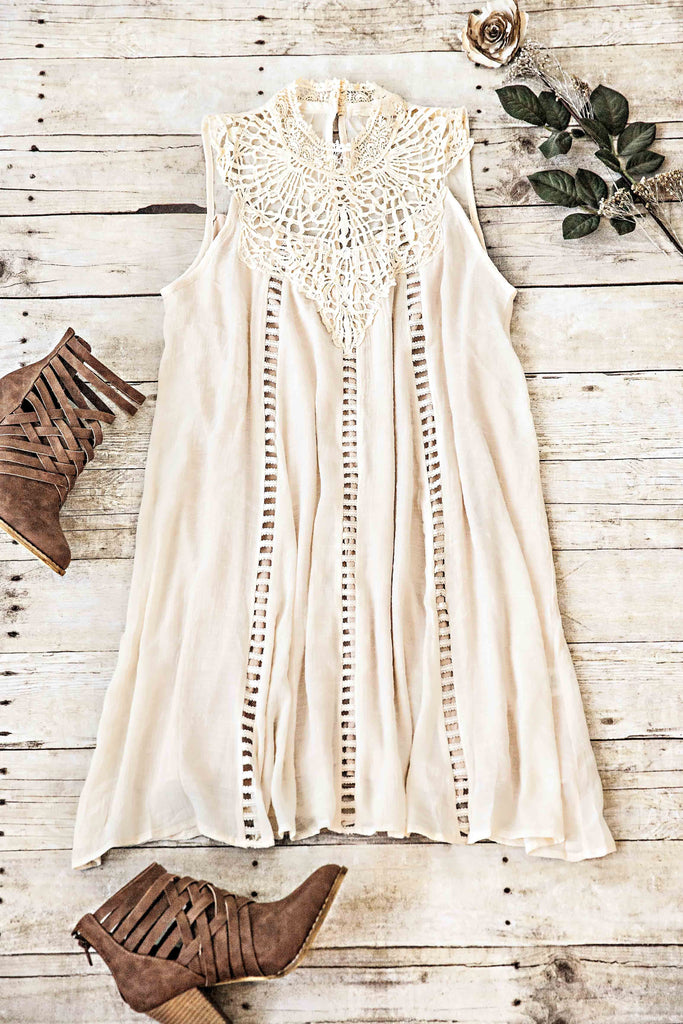 Dhalia Lace Crochet Dress