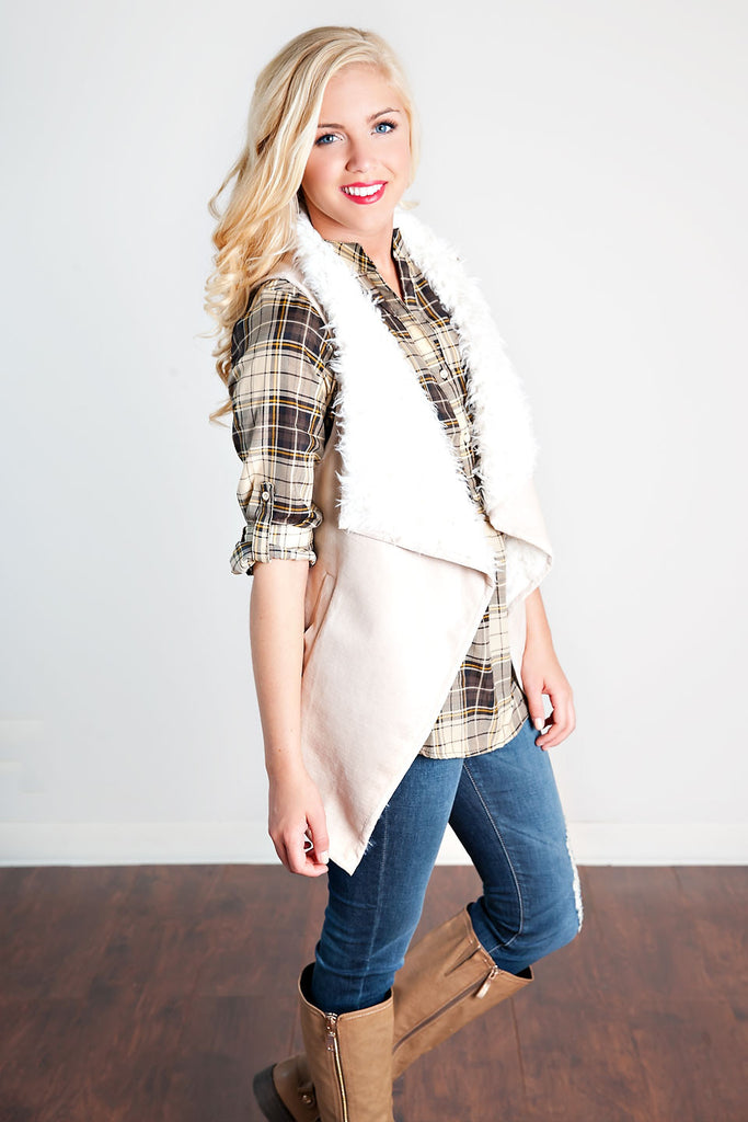 Sugar Pine Fur Vest