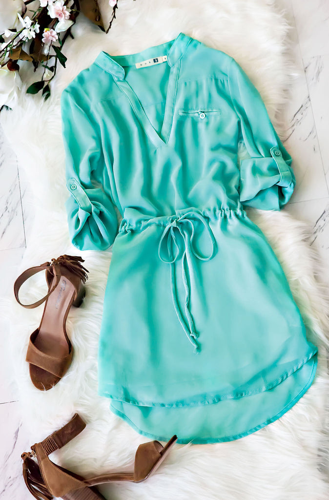 Sun Kissed Dress-Mint
