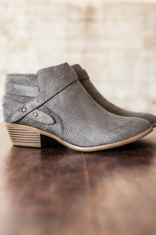 Wren Ankle Boots-Grey