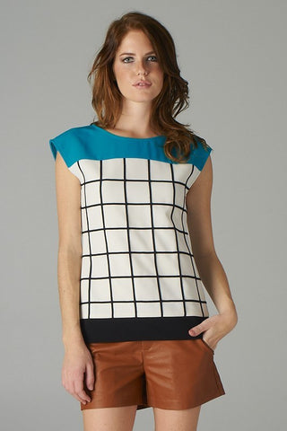 Squared Away Top