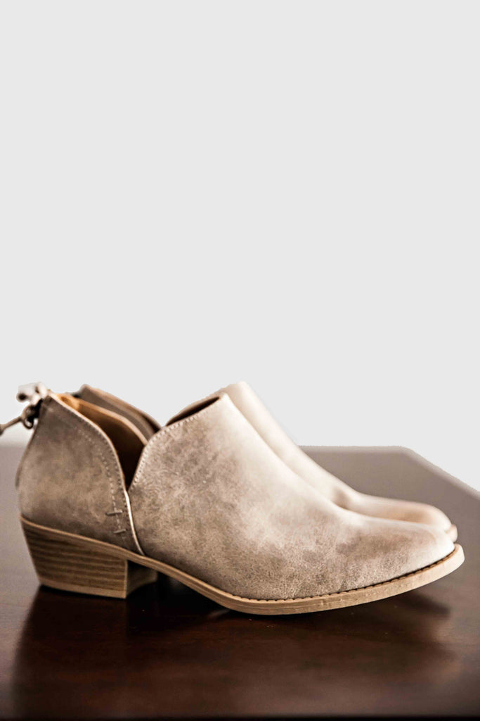 Mason Ankle Boots-Stone