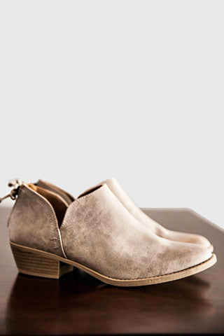 Mason Ankle Boots-Stone