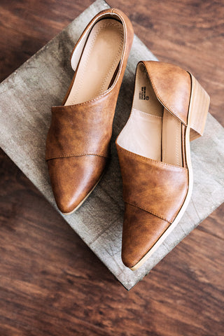 Mountain Brook Booties-Cognac