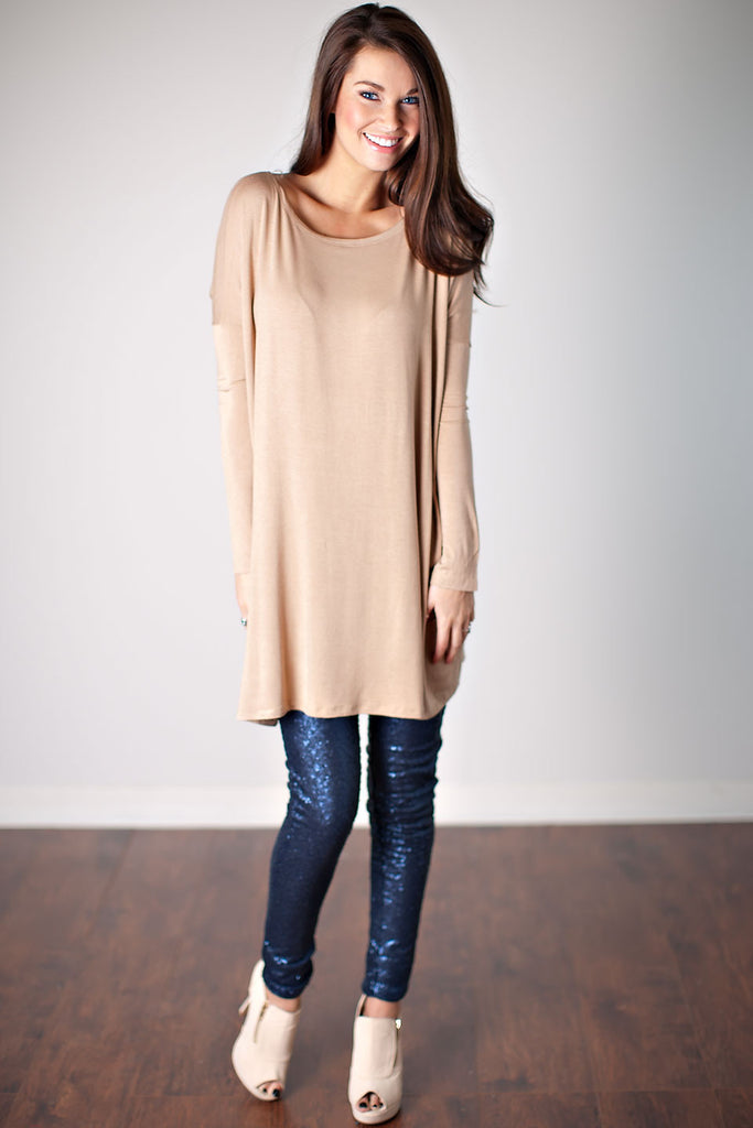 In My Closet Tunic-Beige