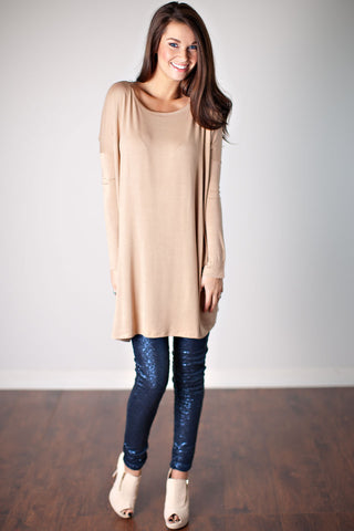 In My Closet Tunic-Beige